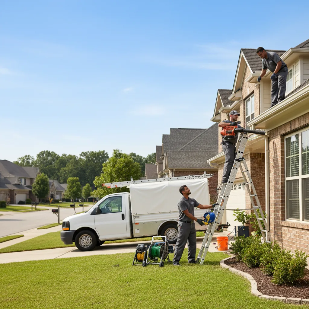 Home Gutter Service in Aviston, IL near me